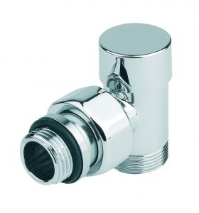THERMOR Kit raccordement classique coude chrome thermostatique 498033