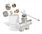 THERMOR Kit raccordement monotube avec entraxe 50mm nickele manuel 498047