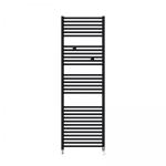 THERMOR Radiateur sche-serviettes riva 4 eau chaude 717w noir raccordement sur les collecteurs 471613