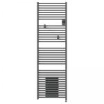 THERMOR Radiateur sche-serviettes connect riva 5 avec soufflerie 2000w gris menhir 471644