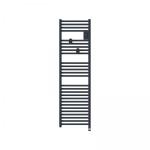 THERMOR Radiateur sche-serviettes connect riva 5 etroit 500w gris ardoise 471652