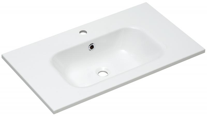Photo Plan de toilette 81cm marbre reconstitue | Ref : MMWT73-810
