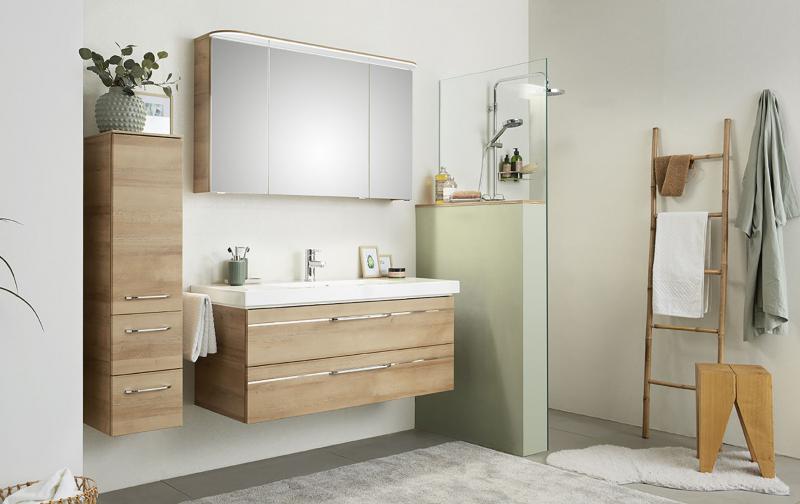 Vignette 2 produit Sous-vasque 119cm 2 tiroirs | Ref : BL-WTUSL04