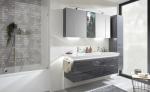 PELIPAL Armoire de toilette 1 porte miroir + 2 v SENR00912
