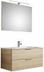 PELIPAL Sous-vasque 80cm 2 tiroirs chene castell W01015G80-CC