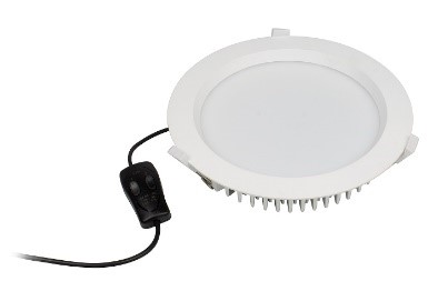 Photo MORPH - DOWNLIGHT LED30W IP44, DIMABLE, (3000K, 4000K & 6500K), (2770, 3140 & 3140Lms), CONECTEUR  | Ref : RMP30WCCT3DL-01