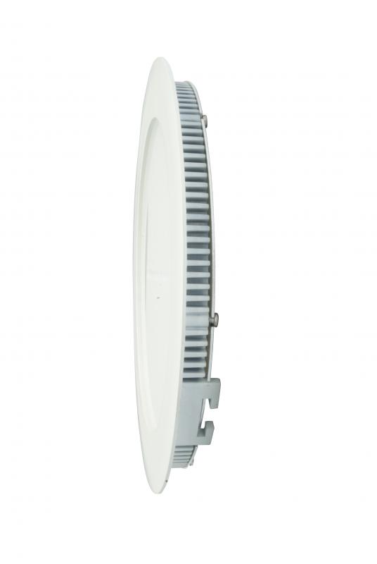 Vignette 2 produit Panneau circulaire SUN 6W LED, IP20, 120mm, Blanc | Ref : R120LEDC40-01
