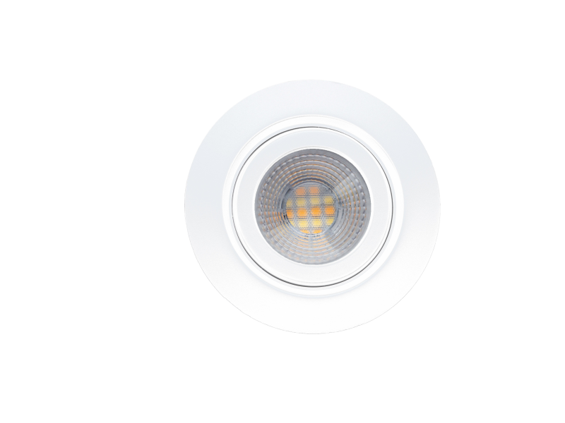 Vignette 2 produit GEM SPOT ORIENT. 6W CCT 2700/3000/4000/6500K IP65 450/480/550/540 LM BLANC | Ref : RGE6CCT4-11