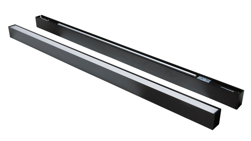 Vignette 2 produit HORIZON LUMINAIRE 1.4M 40W 3000K/4000K/5700K 3900/4210/3980LM IP20 NOIR | Ref : RHR40CCT3-10