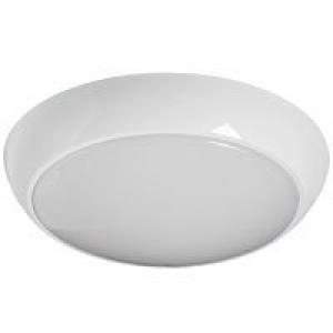 ENGITECHS ( ROBUS ) Golf slim 15w led cct selectable, ip65, white, 3000k, 4000k, 6500k c/w sensor RS150LEDCCT3-01SEN