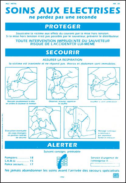 Photo affiche alumetal  soins aux el | Ref : AM20         