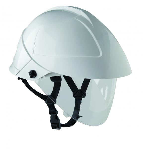 Photo casque avec ecran facial integ | Ref : MO185BL      