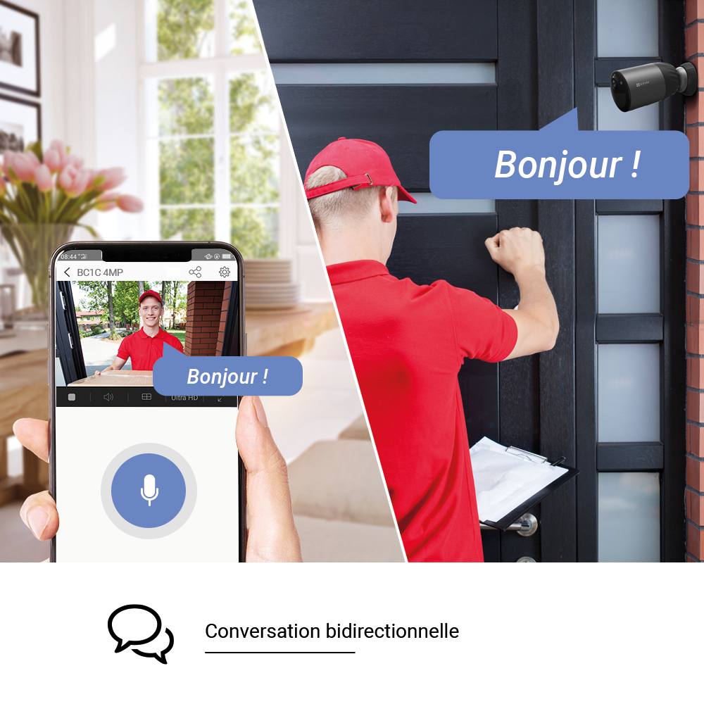 Vignette 2 produit BC1C - Cam�ra sur batterie 4MP | Ref : BC1C 2K