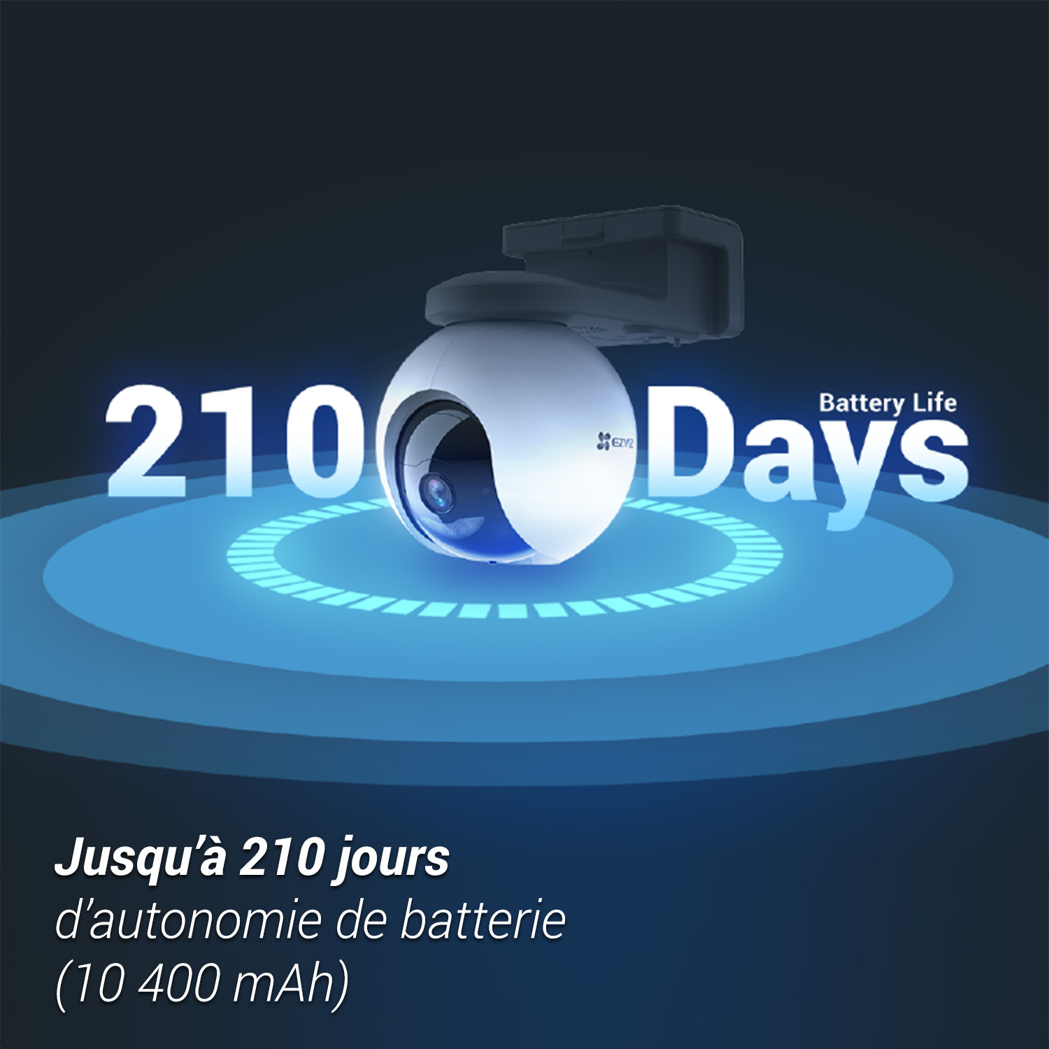 Vignette 2 produit Cam�ra 4G sur batterie en 2K(3MP) | Ref : EB8