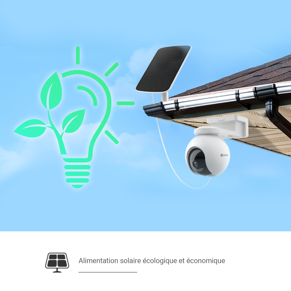 Vignette 2 produit EB8 4G + Panneau Solaire | Ref : EB8 Solar kit