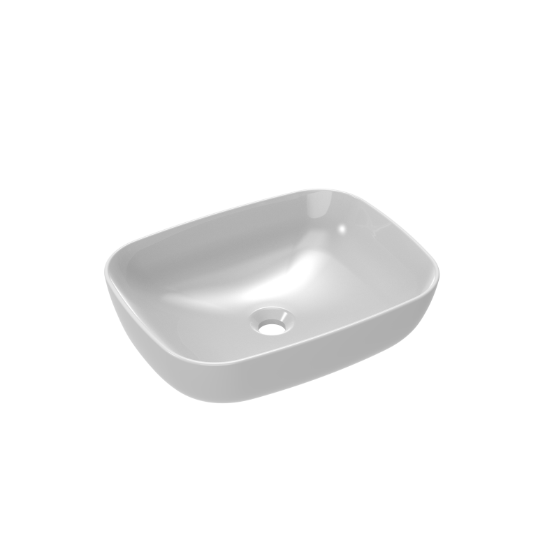 Photo Vasque  poser Illico 50x39cm Blanc | Ref : VQP2219