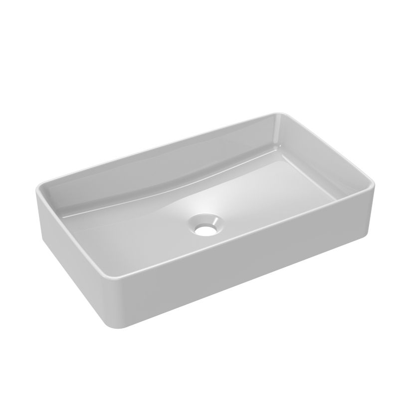 Photo Vasque � poser Illico 60x35cm Blanc | Ref : VQP2225