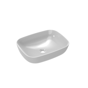 JURASSIENNE DE CERAMIQUE FRANCAISE Vasque  poser illico 50x39cm blanc VQP2219