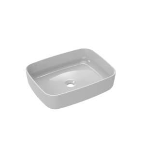 JURASSIENNE DE CERAMIQUE FRANCAISE Vasque  poser illico 50x39cm blanc VQP2222