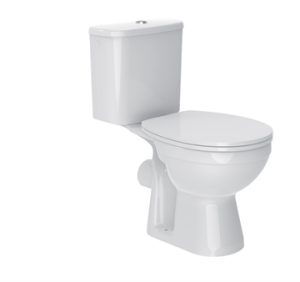 JURASSIENNE DE CERAMIQUE FRANCAISE Pack wc nf car�n� � poser illico sortie horizontale sans bride blanc PCK2321