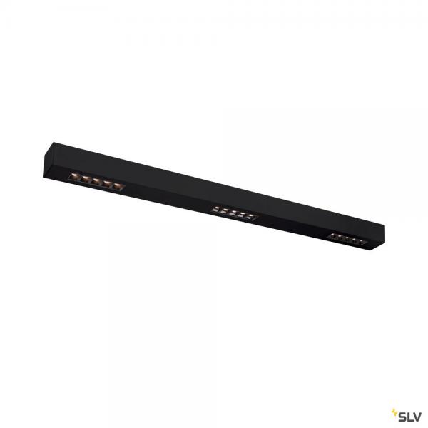 Photo Q-LINE, plafonnier intrieur, 1m, noir, LED, 46W, 3000K, variable | Ref : 1000686