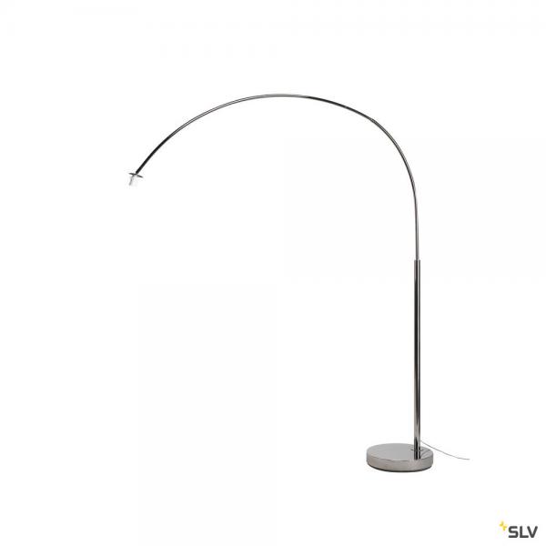 Photo FENDA BOW BASE, lampadaire intrieur, chrome, E27, 25W max, sans abat-jour | Ref : 1000763