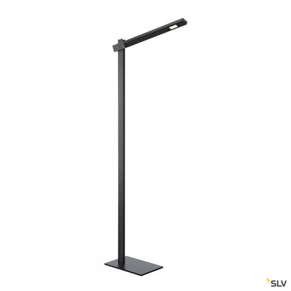 Photo MECANICA PLUS, lampadaire intrieur, noir, LED, 7W, 2700K-6500K | Ref : 1002405