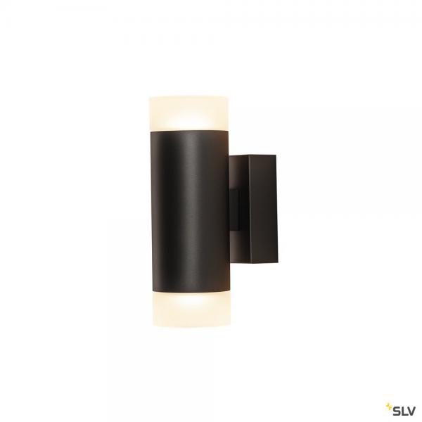 Photo ASTINA UP/DOWN, applique intrieure, noir, GU10/QPAR51, 2x 10W max | Ref : 1002933