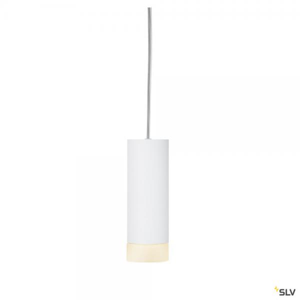 Photo ASTINA, suspension intrieure, blanc, GU10/QPAR51, 10W max, cble nu sans patre | Ref : 1002937