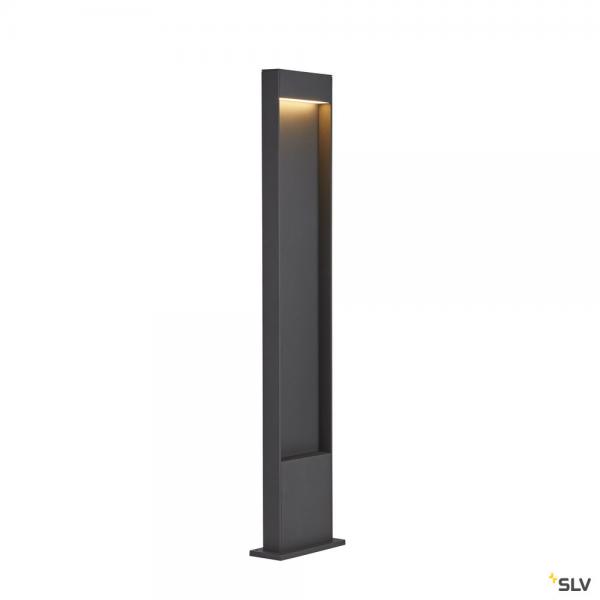 Photo FLATT 100, borne extrieure, anthracite, LED, 9,7W, 3000K/4000K, IP65 | Ref : 1002958