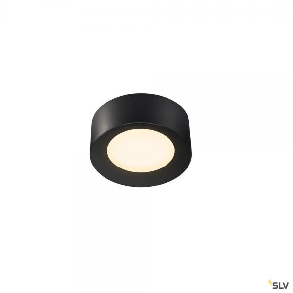 Photo FERA 25, plafonnier intrieur, noir mat, LED, 19,5W, 3000K/4000K, variable Dali | Ref : 1002968