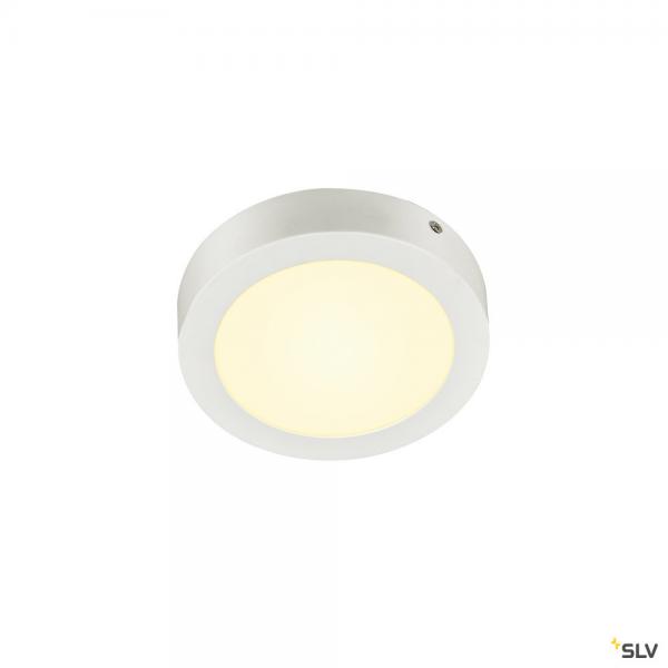 Photo SENSER 18, applique et plafonnier intrieur, rond, blanc mat, LED, 12W, 3000K, variable | Ref : 1003015