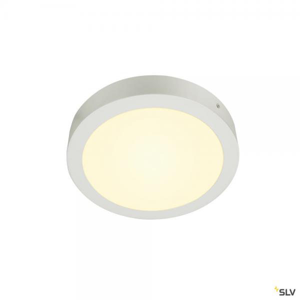 Photo SENSER 24, applique et plafonnier intrieur, rond, blanc mat, LED, 15W, 3000K, variable | Ref : 1003016