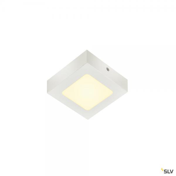 Photo SENSER 12, applique et plafonnier intrieur, carr, blanc mat, LED, 8,2W, 3000K, variable | Ref : 1003017