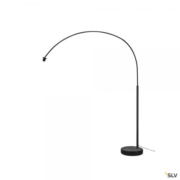 Photo FENDA BOW BASE, lampadaire intrieur, noir, E27, 25W max, sans abat-jour | Ref : 1003029