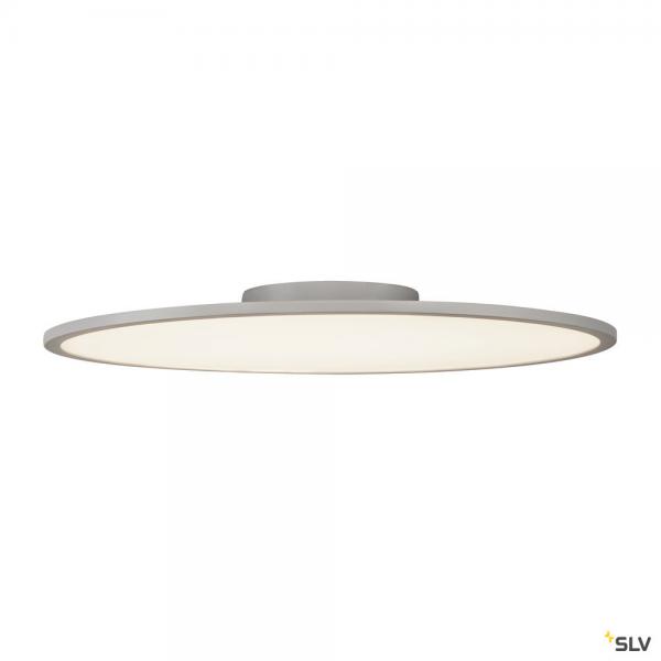 Photo PANEL 60, plafonnier intrieur, rond, gris, LED, 43W, 3000K, variable Dali | Ref : 1003042