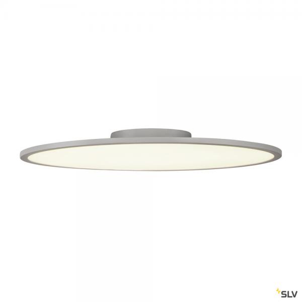Photo PANEL 60, plafonnier intrieur, rond, gris, LED, 43W, 4000K, variable Dali | Ref : 1003043