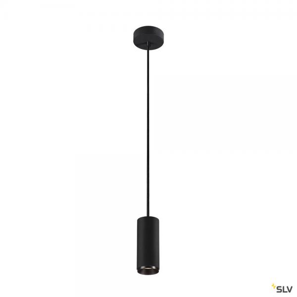 Photo NUMINOS S, suspension intrieure, 24, noir, LED, 11W, 4000K, variable | Ref : 1004162