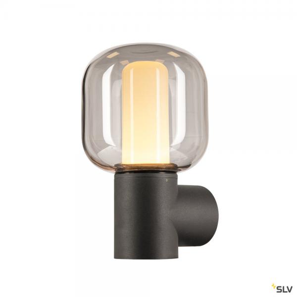 Photo OVALISK, applique extrieure, anthracite, LED, 9W, 3000/4000K, IP65, interrupteur CCT | Ref : 1004678