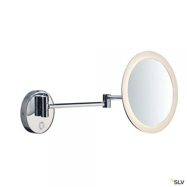 Photo MAGANDA, applique intrieure, miroir, chrome, LED, 4,8W, 2700/3000/4000K, IP44, interrupteur CCT | Ref : 1004971