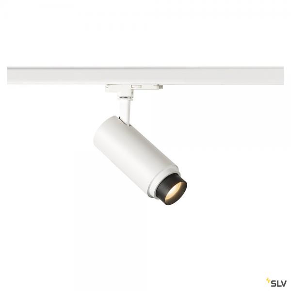 Photo NUMINOS ZOOM M, spot pour rail 3 allumages intrieur, 15, noir, LED, 20W, 3000K, variable Dali | Ref : 1006117