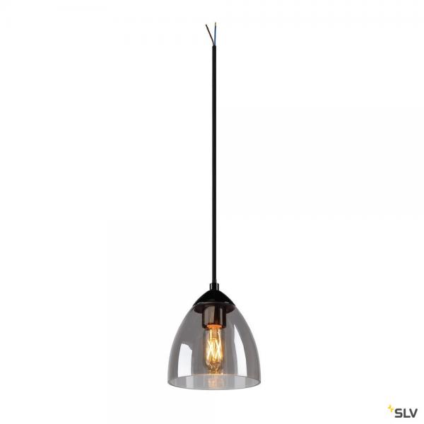 Photo PARA CONE GL, suspension int�rieure, noir/transparent, GU10, 25W max | Ref : 1006159