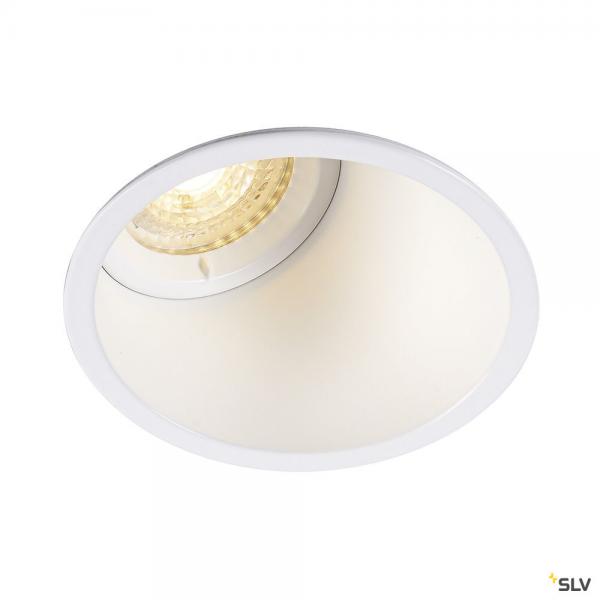 Photo HORN-A, encastr de plafond intrieur, blanc mat, GU10/QPAR51, 50W max, IP21 | Ref : 113151