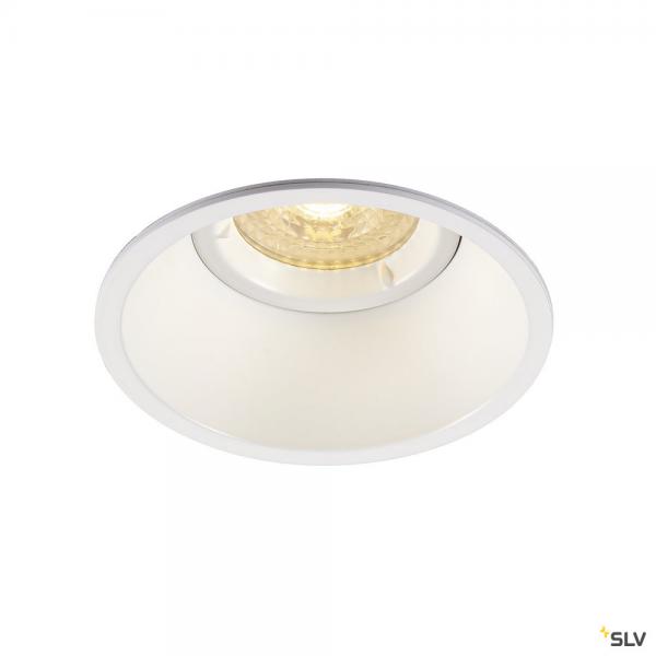 Photo HORN-O, encastr de plafond intrieur, blanc mat, GU10/QPAR51, 50W max, IP21 | Ref : 113161