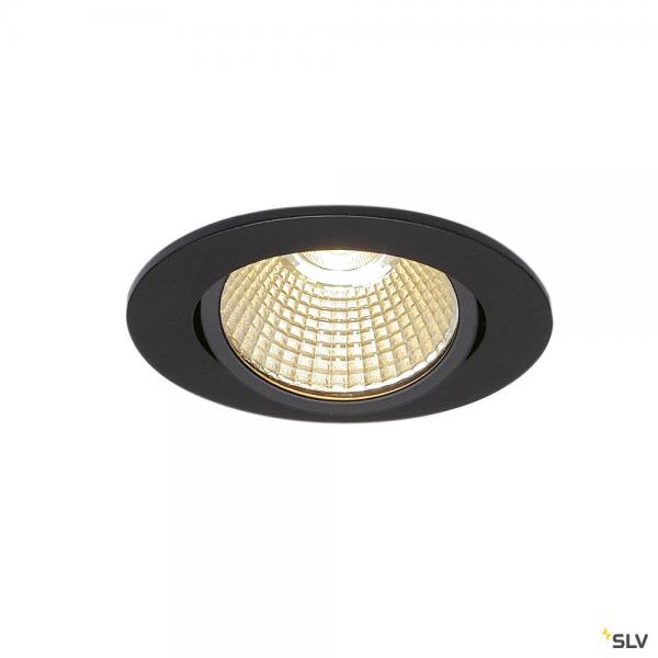 Photo NEW TRIA 68 rond noir 12W | Ref : 114380