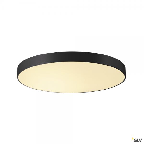 Photo MEDO 90, plafonnier intrieur, rond, noir, LED, 119W, 3000K, variable 1-10V | Ref : 135170