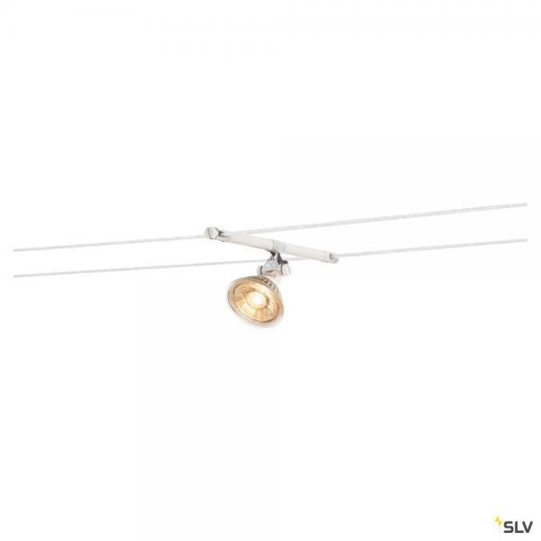Photo COSMIC, spot pour cble tendu T.B.T. TENSEO intrieur, blanc, GX5.3/QR-C51, 35W max | Ref : 139091