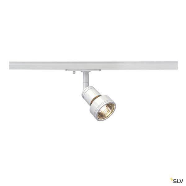 Photo PURI TRACK, spot pour rail 1 allumage intérieur, blanc, GU10/QPAR51, 50W max | Ref : 143391