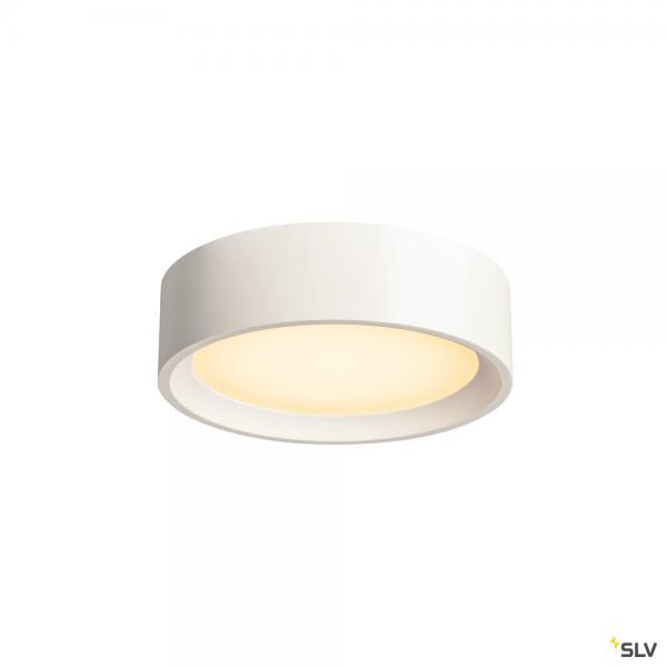 Photo PLASTRA, plafonnier intrieur, blanc, LED, 15W, 3000K, pltre, variable | Ref : 148005