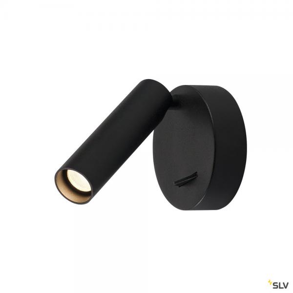 Photo KARPO noir 3000K av interrupt. | Ref : 152340